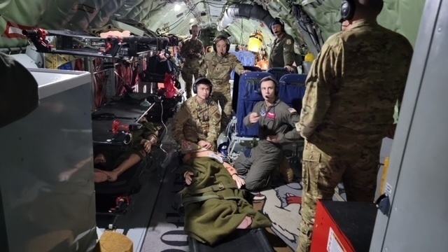 190th Members Participate in Joint Aeromedical Evacuation Training