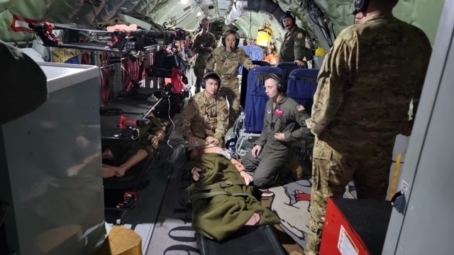 190th Members Participate in Joint Aeromedical Evacuation Training