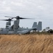 Distributed Aviation Operations Exercise 1 - Ospreys and Super Stallions deliver equipment