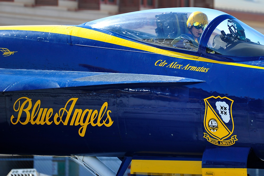 DVIDS Images Blue Angels Conduct Winter Training at NAF El Centro