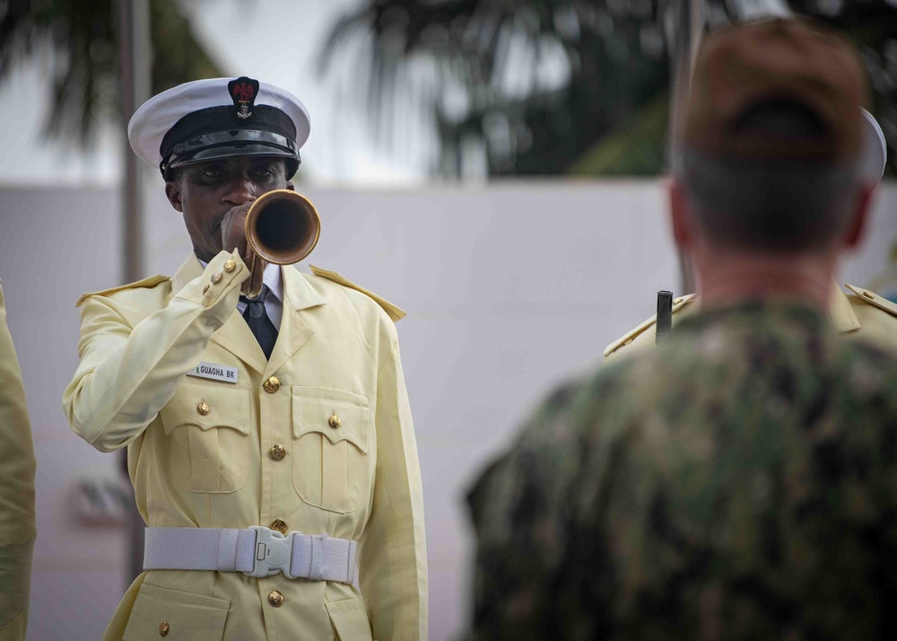 U.S. Sixth Fleet visits Nigerian Navy in Lagos