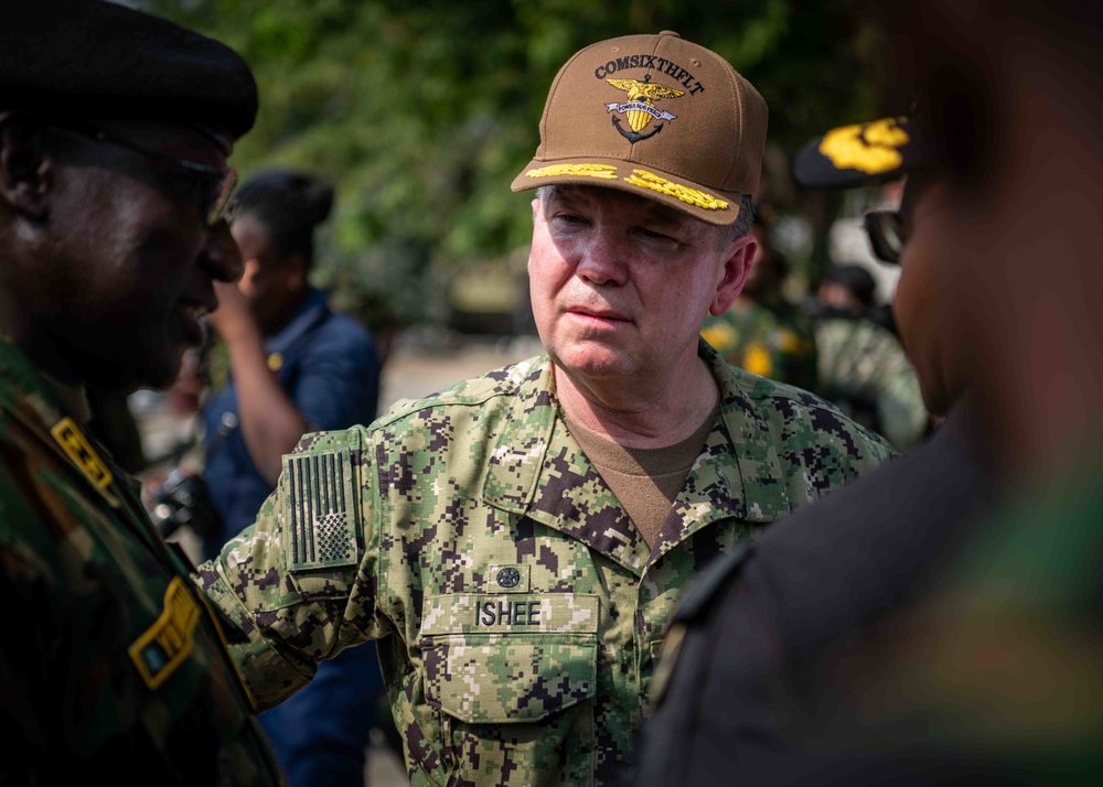 U.S. Sixth Fleet visits Nigerian Navy in Lagos