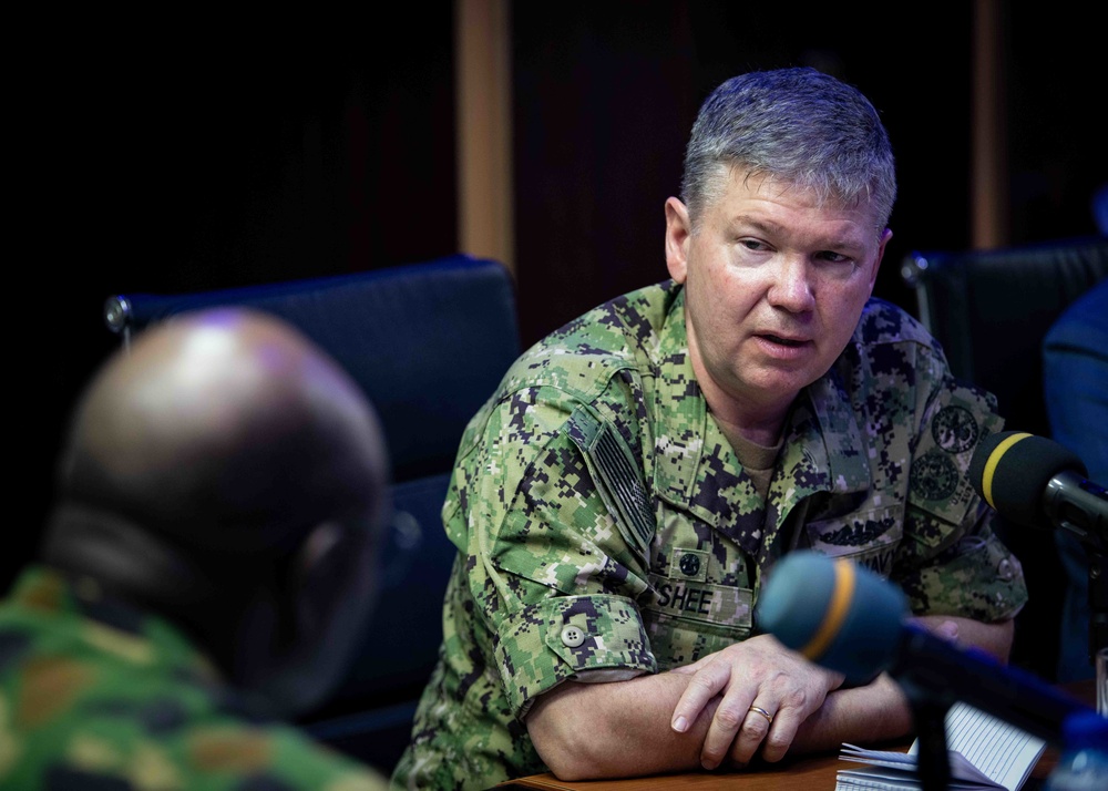 U.S. Sixth Fleet visits Nigerian Navy in Lagos