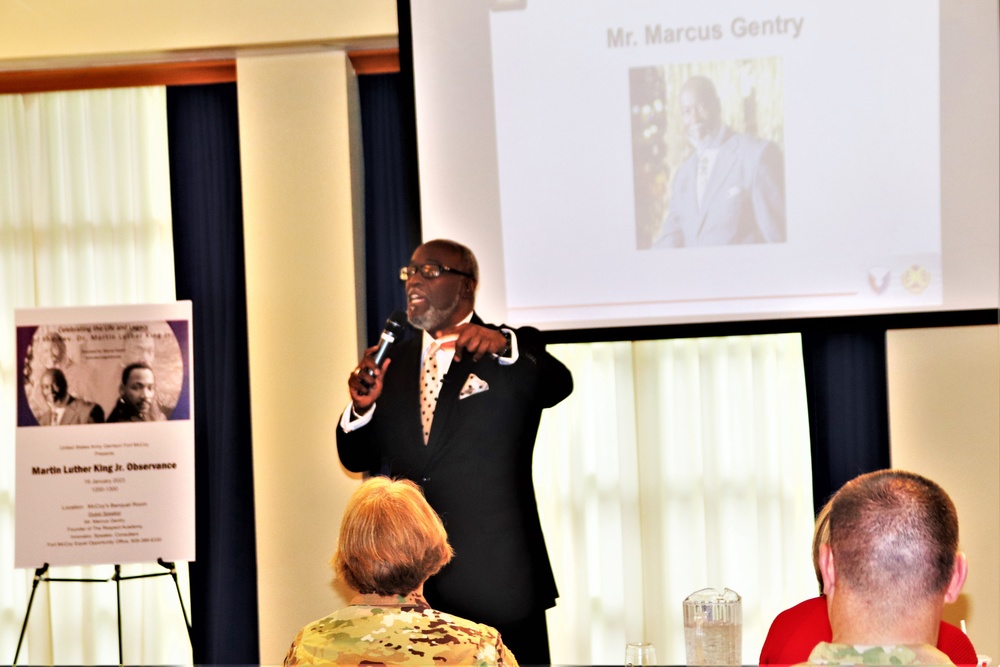 2023 Fort McCoy Martin Luther King Jr. Day observance 2023 Fort McCoy Martin Luther King Jr. Day observance