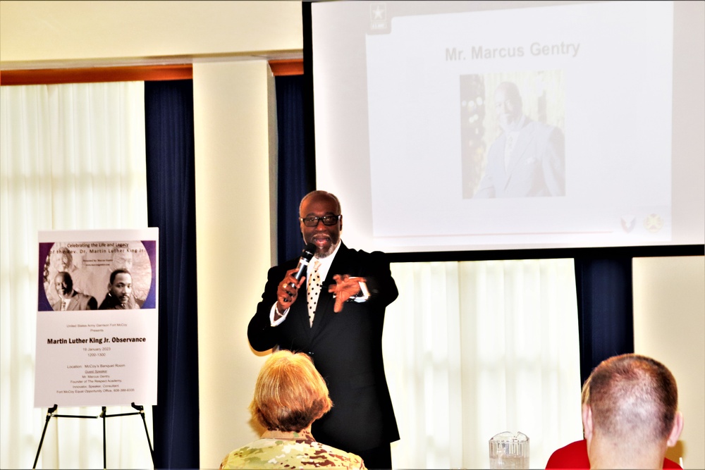 2023 Fort McCoy Martin Luther King Jr. Day observance 2023 Fort McCoy Martin Luther King Jr. Day observance