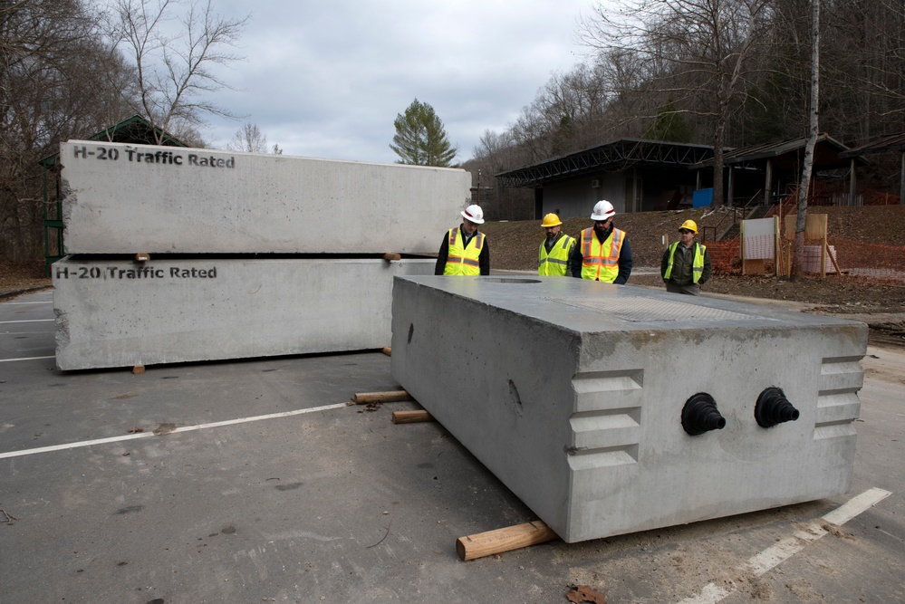 National Park Service wastewater project underway