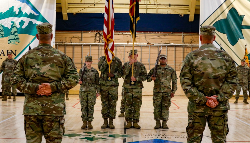 3rd Brigade Change of Responsibility