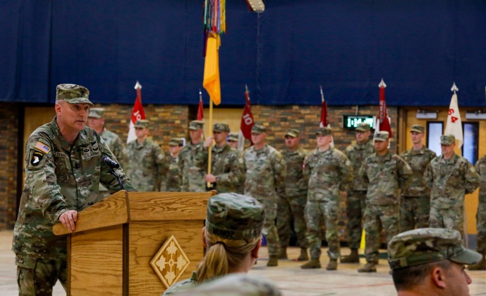 3rd Brigade Change of Responsibility