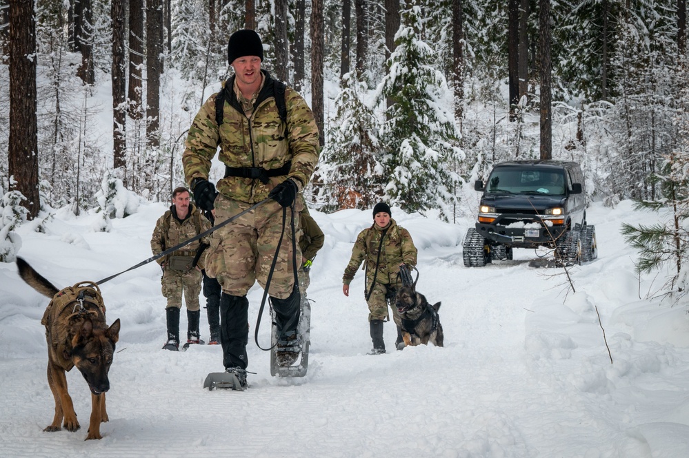 92nd Security Forces Squadron partners with 336th Training Group Survival, Evasion, Resistance, and Escape instructors