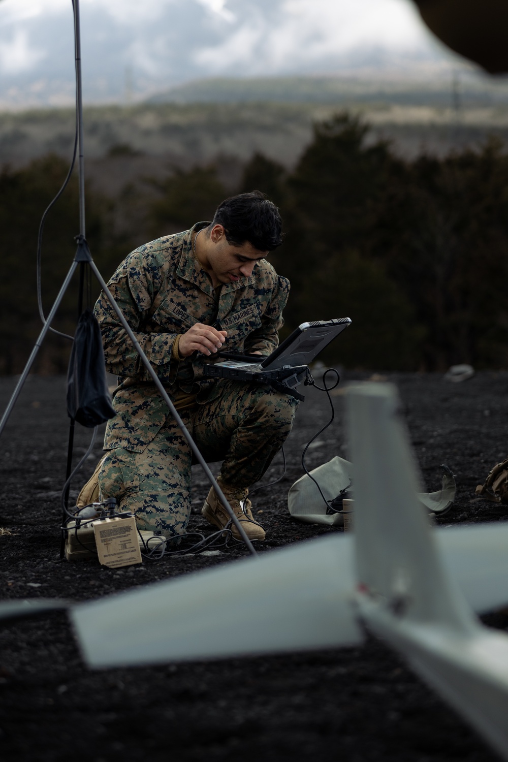 Fuji Viper 23.2: V34 Marines operate a PUMA Drone