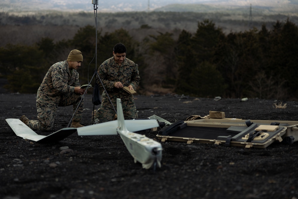 Fuji Viper 23.2: V34 Marines operate a PUMA Drone