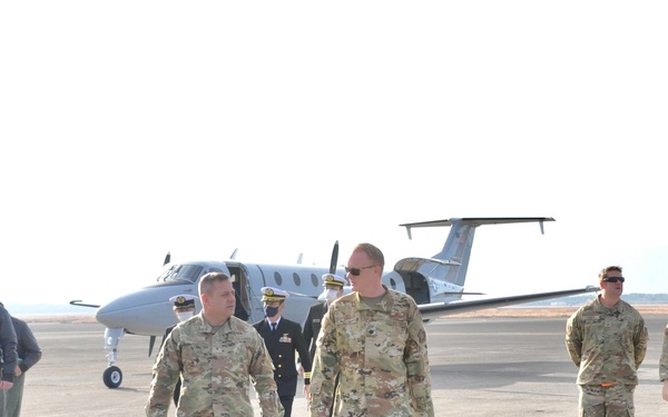 5th AF DCOM visits JMSDF Kanoya Air Base