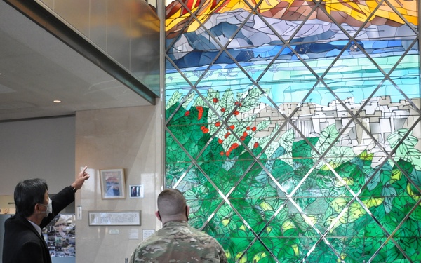 5th AF DCOM visits JMSDF Kanoya Air Base