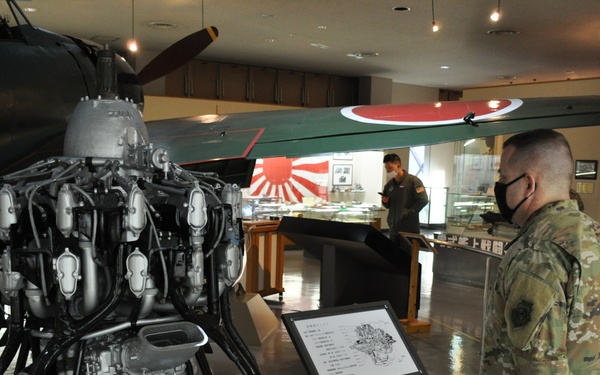 5th AF DCOM visits JMSDF Kanoya Air Base