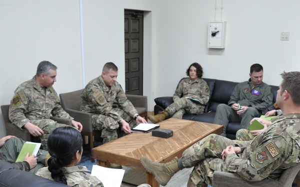 5th AF DCOM visits JMSDF Kanoya Air Base