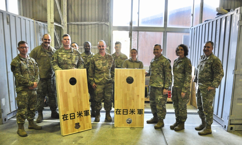 5th AF DCOM visits JMSDF Kanoya Air Base