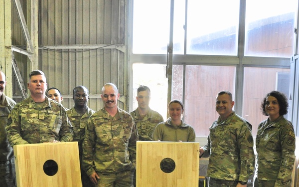 5th AF DCOM visits JMSDF Kanoya Air Base