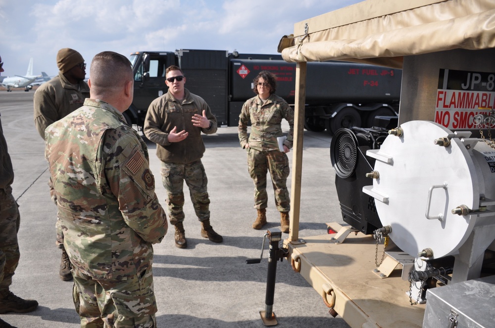 5th AF DCOM visits JMSDF Kanoya Air Base