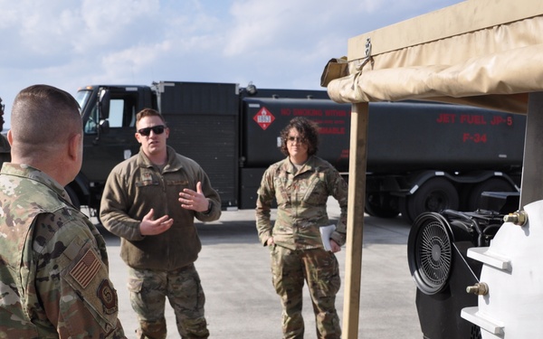 5th AF DCOM visits JMSDF Kanoya Air Base