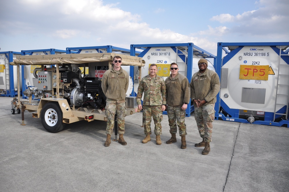 5th AF DCOM visits JMSDF Kanoya Air Base