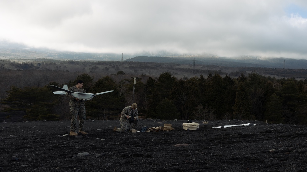 Fuji Viper 23.2: V34 Marines operate a PUMA Drone