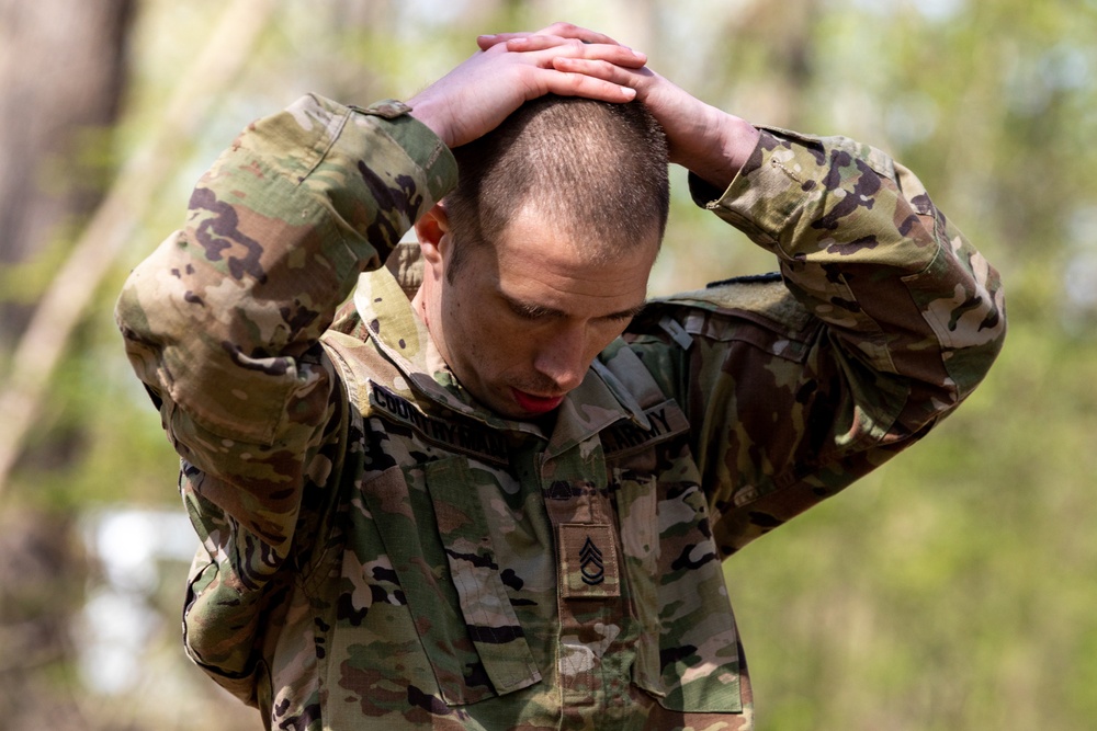 USAREC Soldiers Compete in Best Warrior Competition