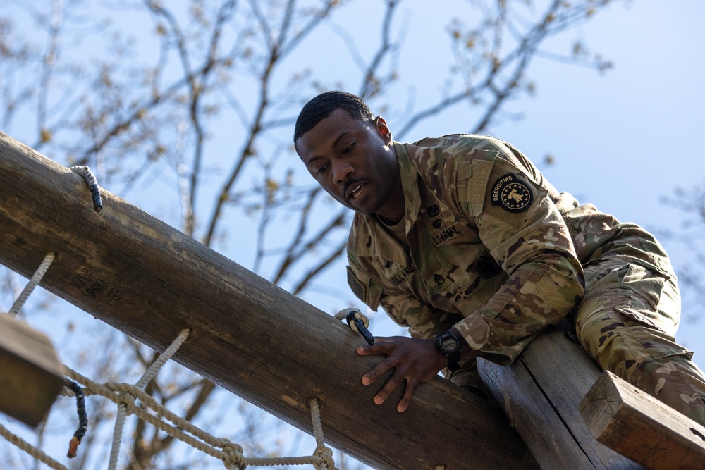 USAREC Soldiers Compete in Best Warrior Competition