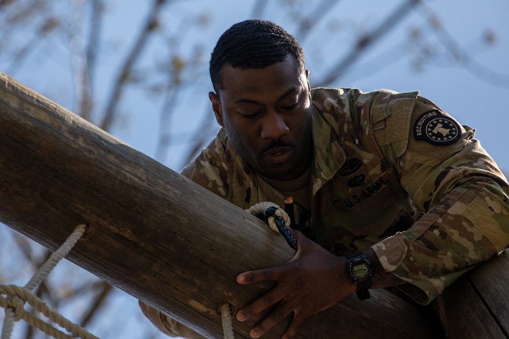 USAREC Soldiers Compete in Best Warrior Competition