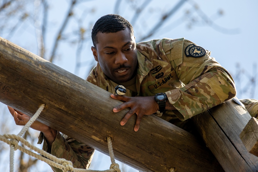 USAREC Soldiers Compete in Best Warrior Competition