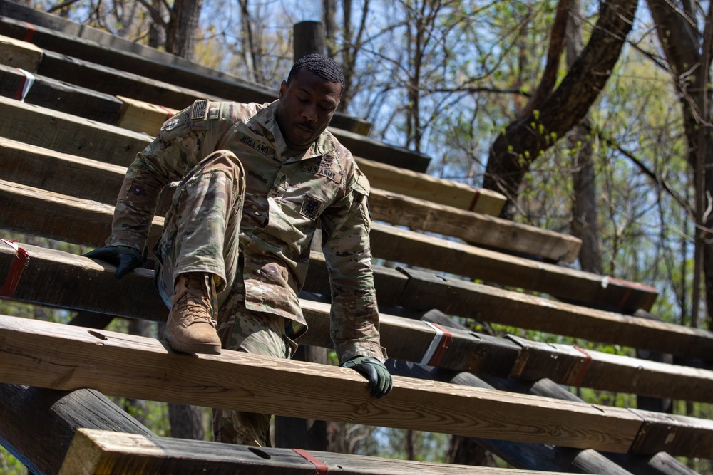 USAREC Soldiers Compete in Best Warrior Competition