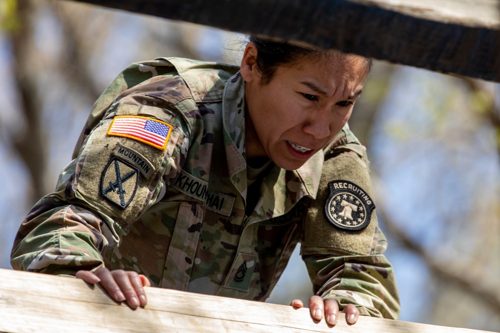 USAREC Soldiers Compete in Best Warrior Competition