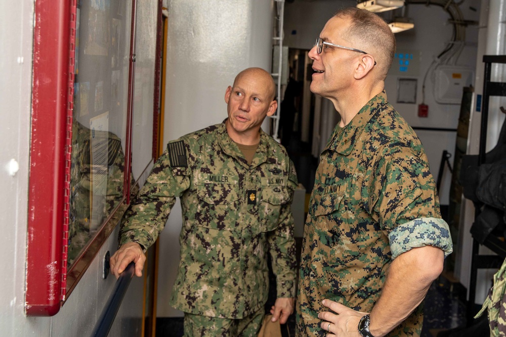 Chaplain of the Marine Corps Visits ESL