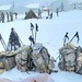 Airmen learn to build Arctic 10-person tents during cold-weather training at Fort McCoy