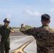 Marines With VMFA-312 Conduct a FOD Walk