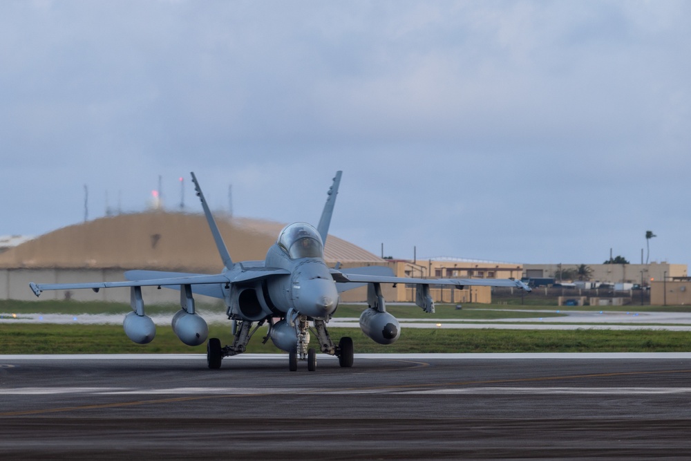 VMFA-312 Arrives at Anderson AFB for Guam ATR
