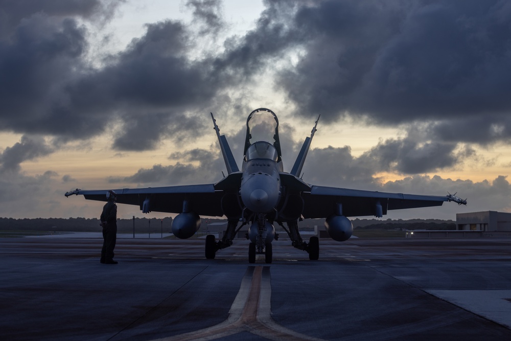 VMFA-312 Arrives at Anderson AFB for Guam ATR