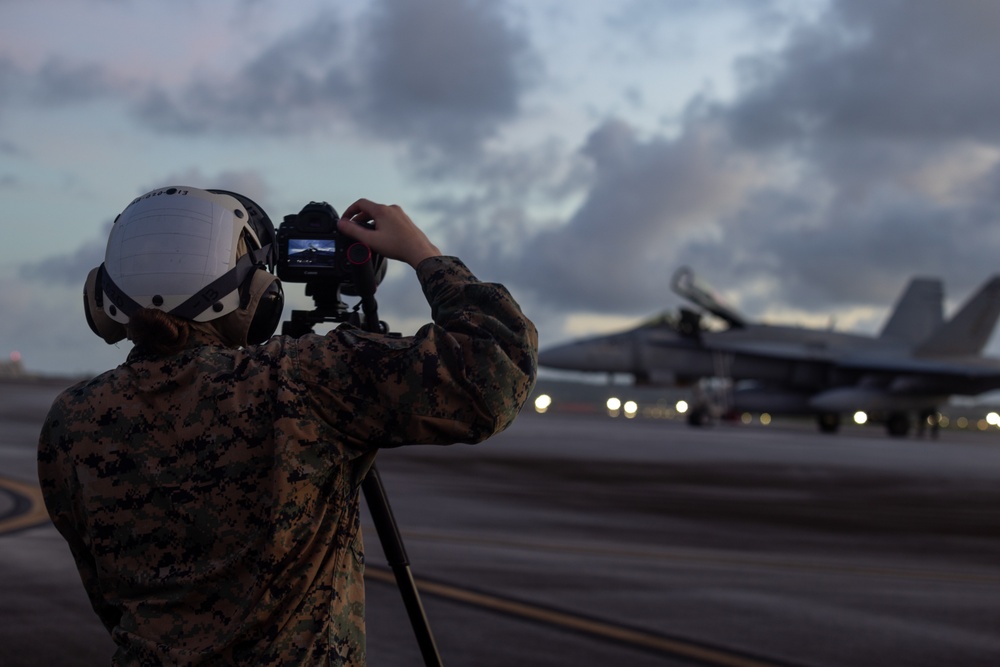 VMFA-312 Arrives at Anderson AFB for Guam ATR