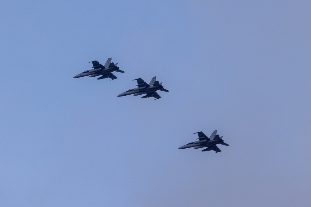 VMFA-312 Arrives at Anderson AFB for Guam ATR