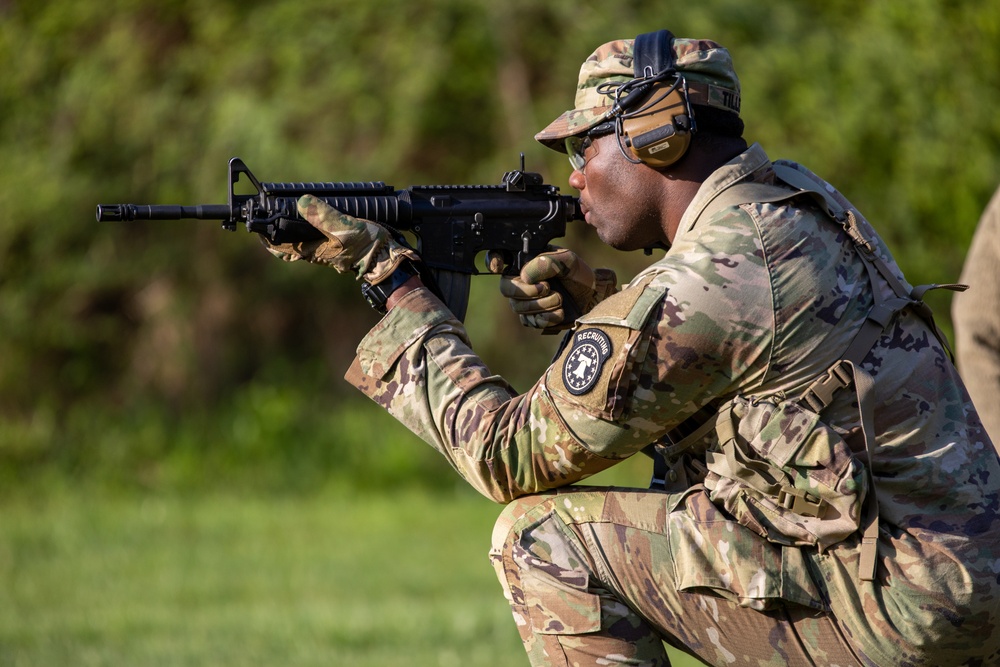 USAREC Soldiers Compete in Best Warrior Competition