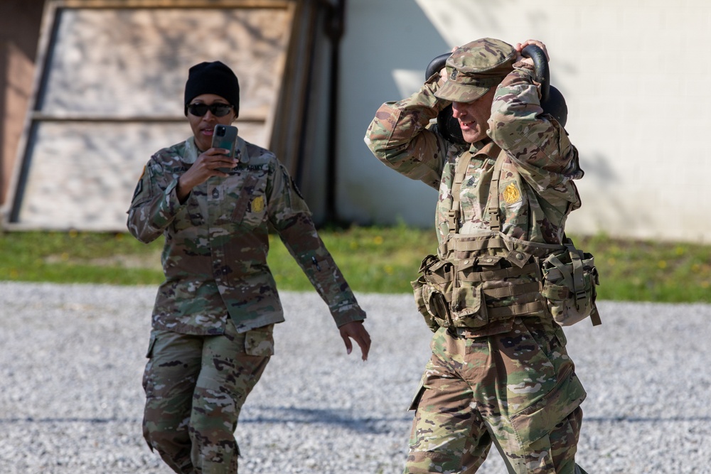 USAREC Soldiers Compete in Best Warrior Competition