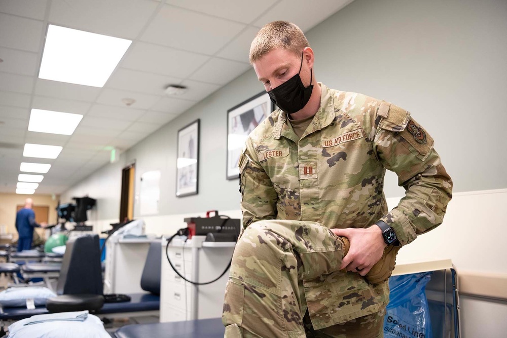 Biomedical Sciences Corps appreciation week at Travis AFB