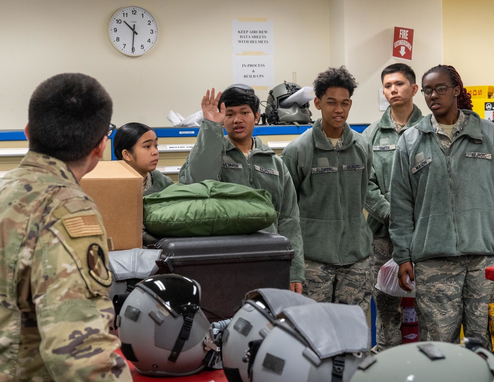 Yokota ushers in new generation of Airmen with JROTC ops demo