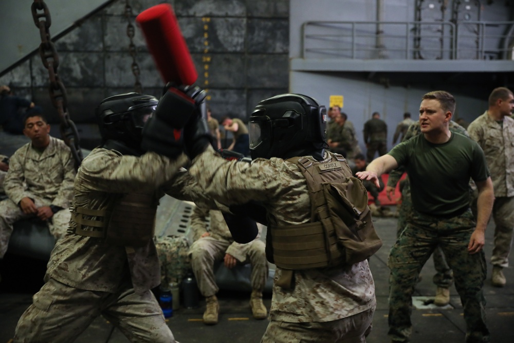 13th MEU MCMAP Belt Advancement Culminating Event