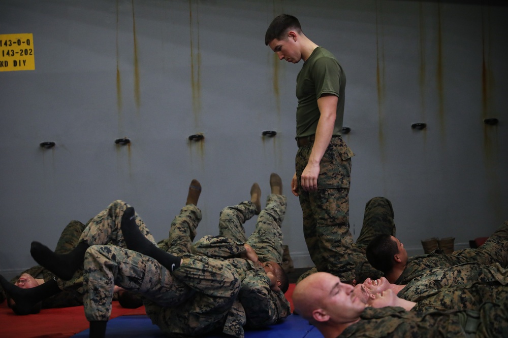 13th MEU MCMAP Belt Advancement Culminating Event