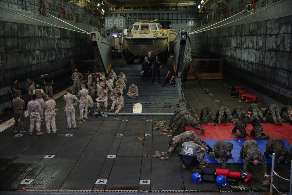 13th MEU MCMAP Belt Advancement Culminating Event