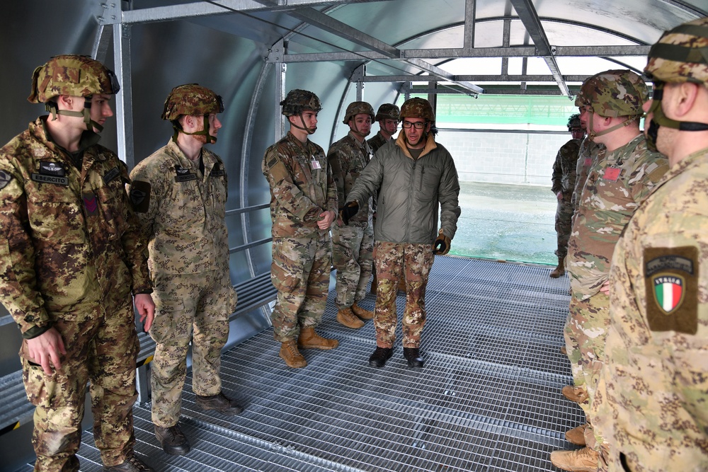 Preparing to jump