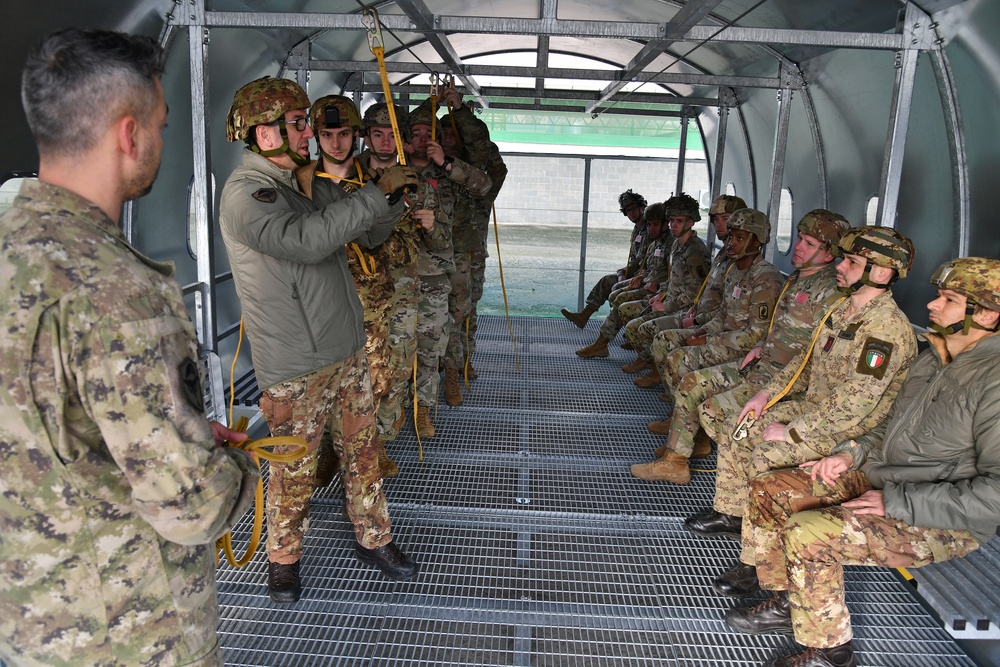 Preparing to jump