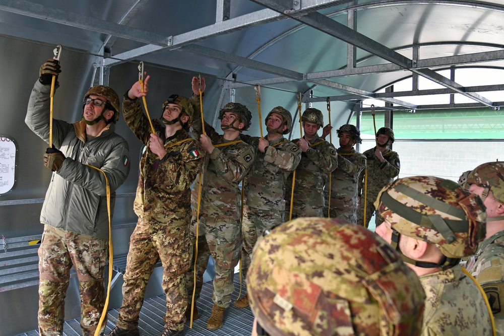 Preparing to jump