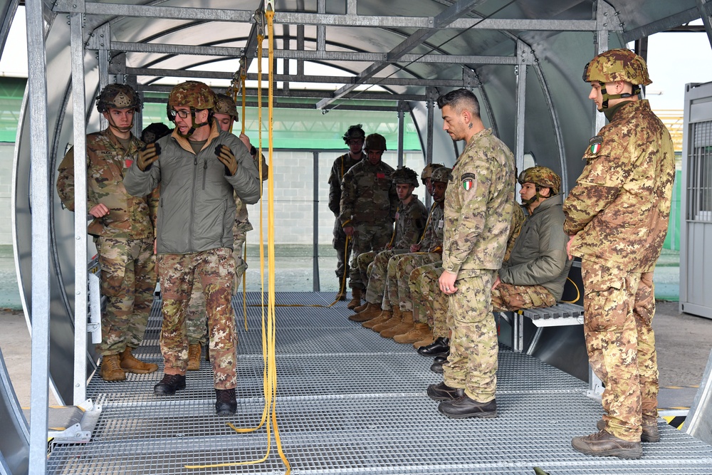 Preparing to jump