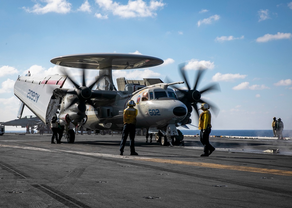 Daily Operations Aboard USS George H.W. Bush (CVN 77)